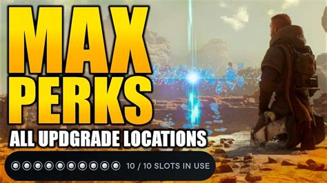 All Perk Slot Locations .
